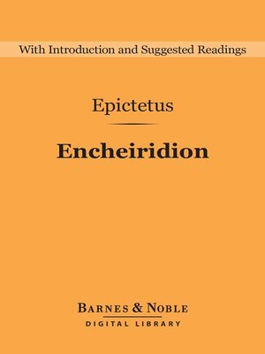 cover image of Encheiridion [Barnes & Noble Digital Library)